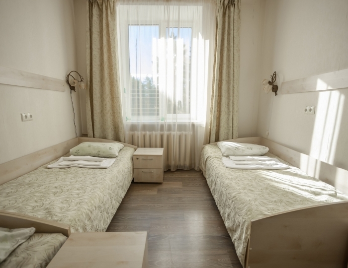 Номер эконом с 3 односпальными кроватями - Санаторий «Чепца» Глазов